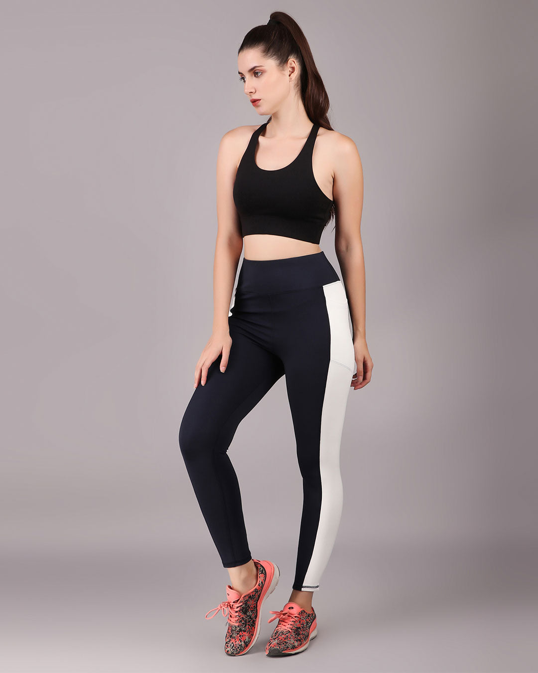 Gym Leggings - Navy Blue