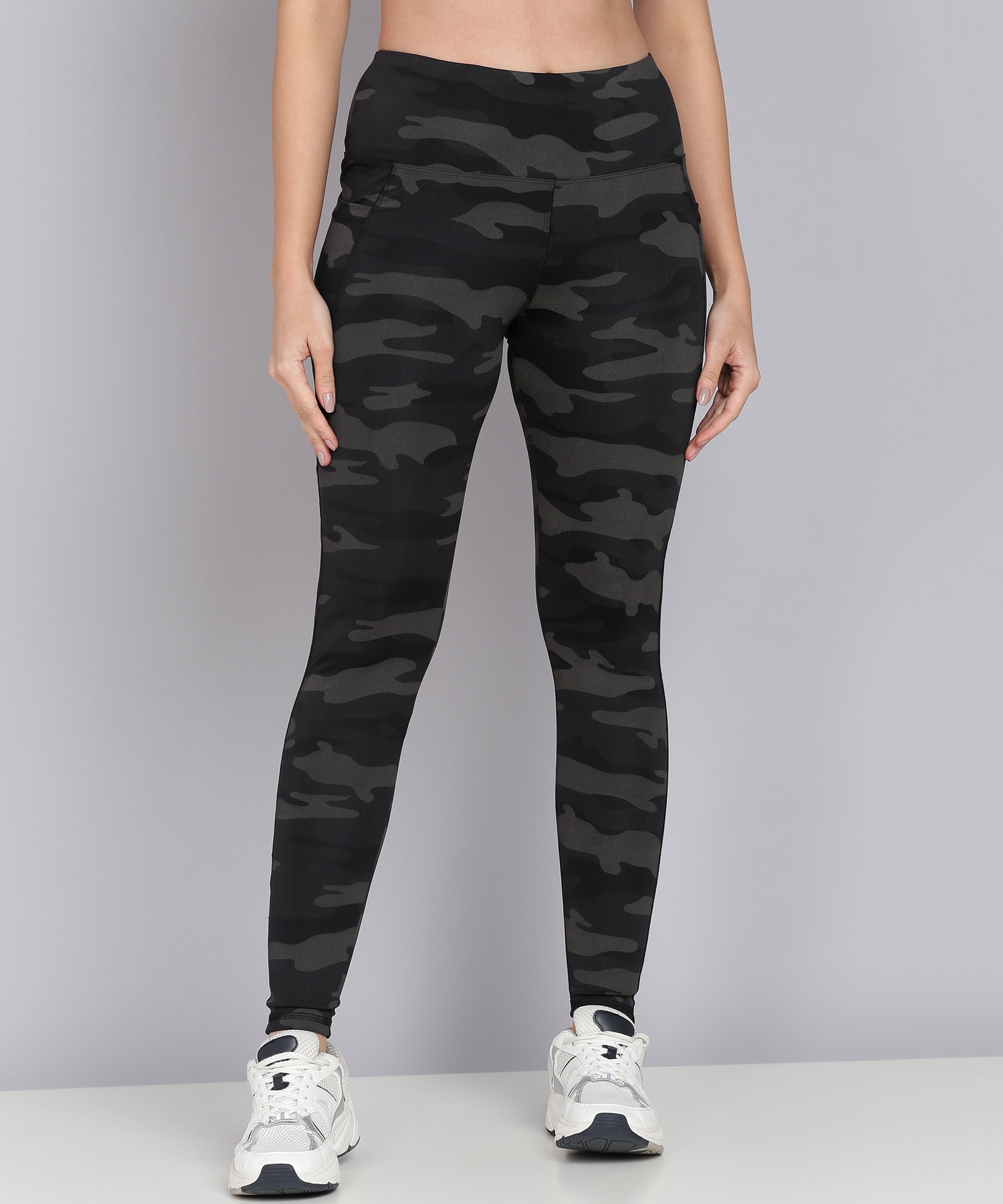 Utility Leggings - Dark Camouflage