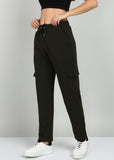Women's Joggers - Olive Green