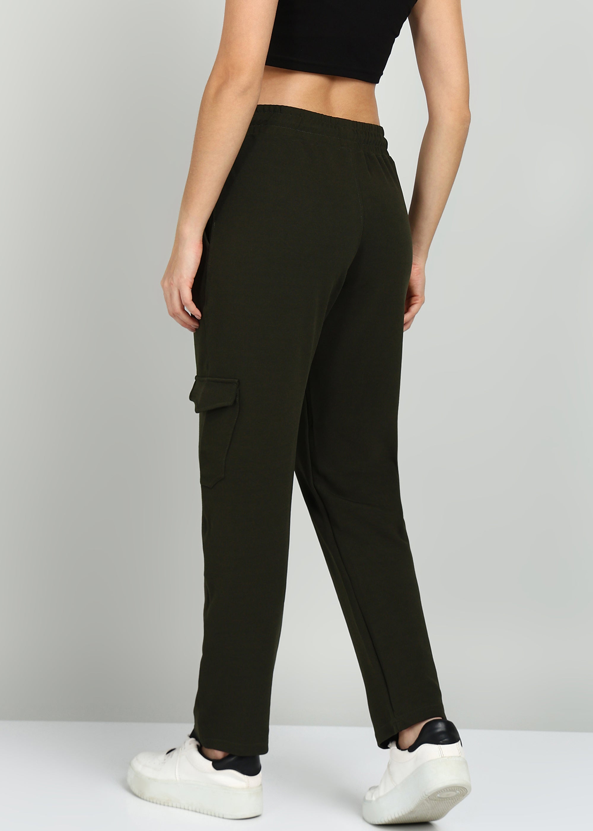 Women's Joggers - Olive Green