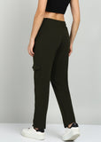 Women's Joggers - Olive Green