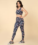 Black Galaxy Printed Leggings