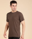 Hold your head Up Tee - Brown