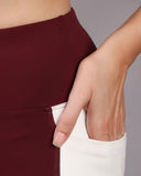 Gym Leggings - Maroon