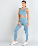 Utility Leggings - Ice Blue
