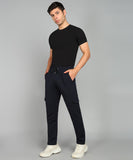 Men's Casual Joggers - Navy Blue