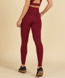 Utility Leggings - Maroon