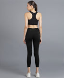 Athletic Leggings - Black and White
