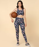 Black Galaxy Printed Leggings