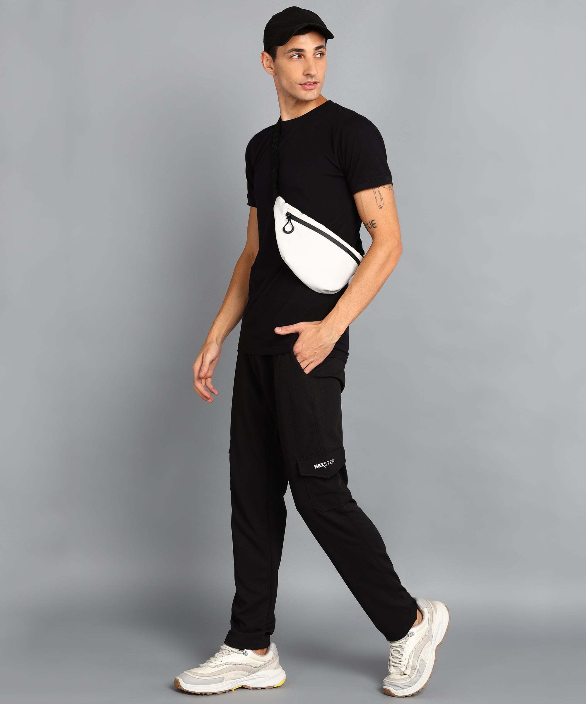 Men's Casual Joggers - Black
