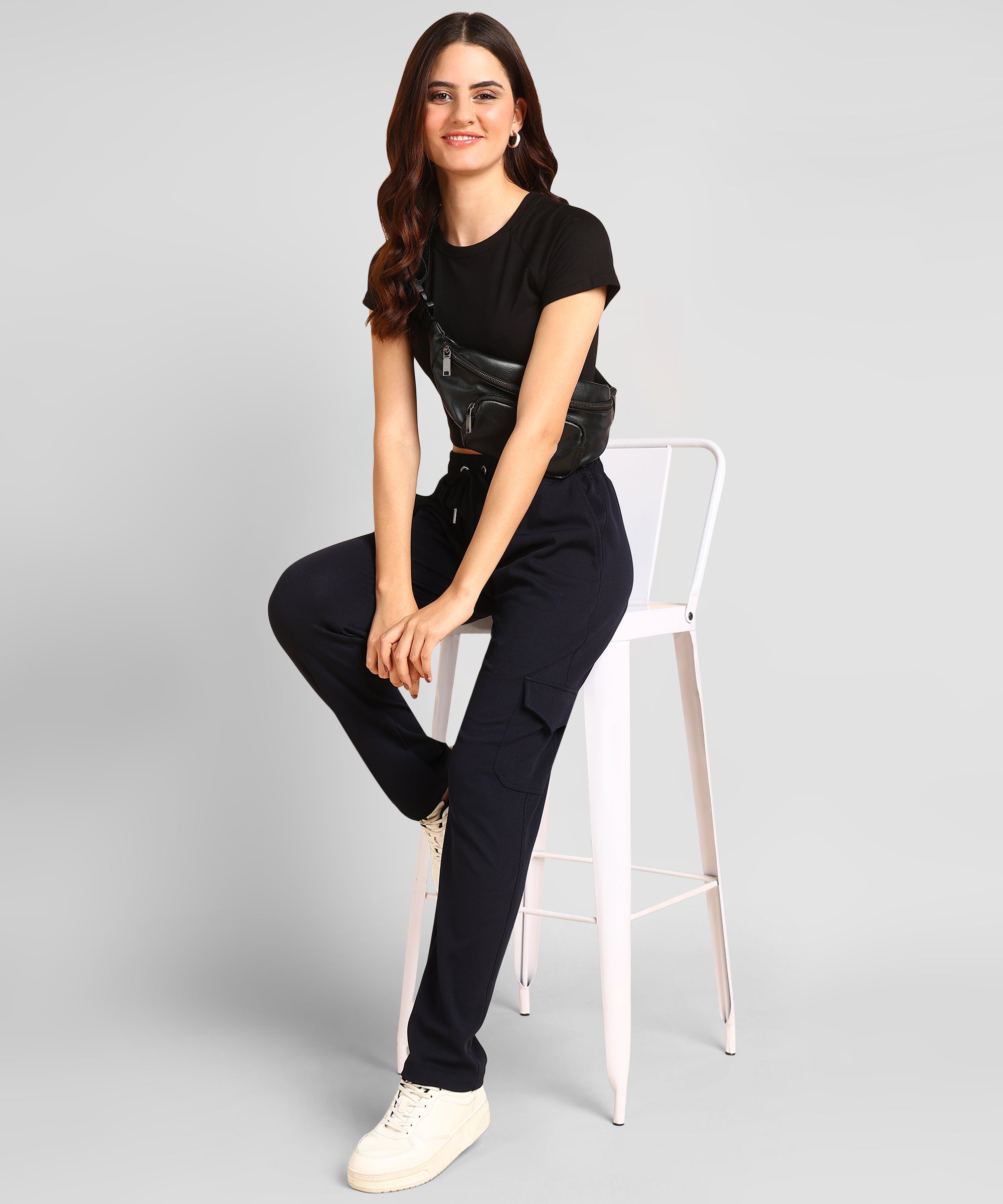 Women's Joggers - Navy Blue