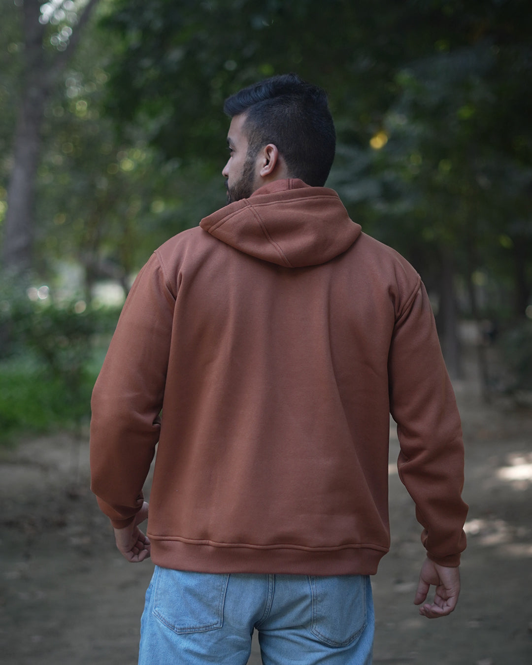 Men's Tan Hoodie