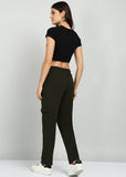 Women's Joggers - Olive Green