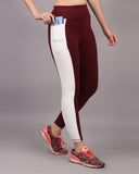 Gym Leggings - Maroon
