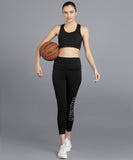 Athletic Leggings - Black and White