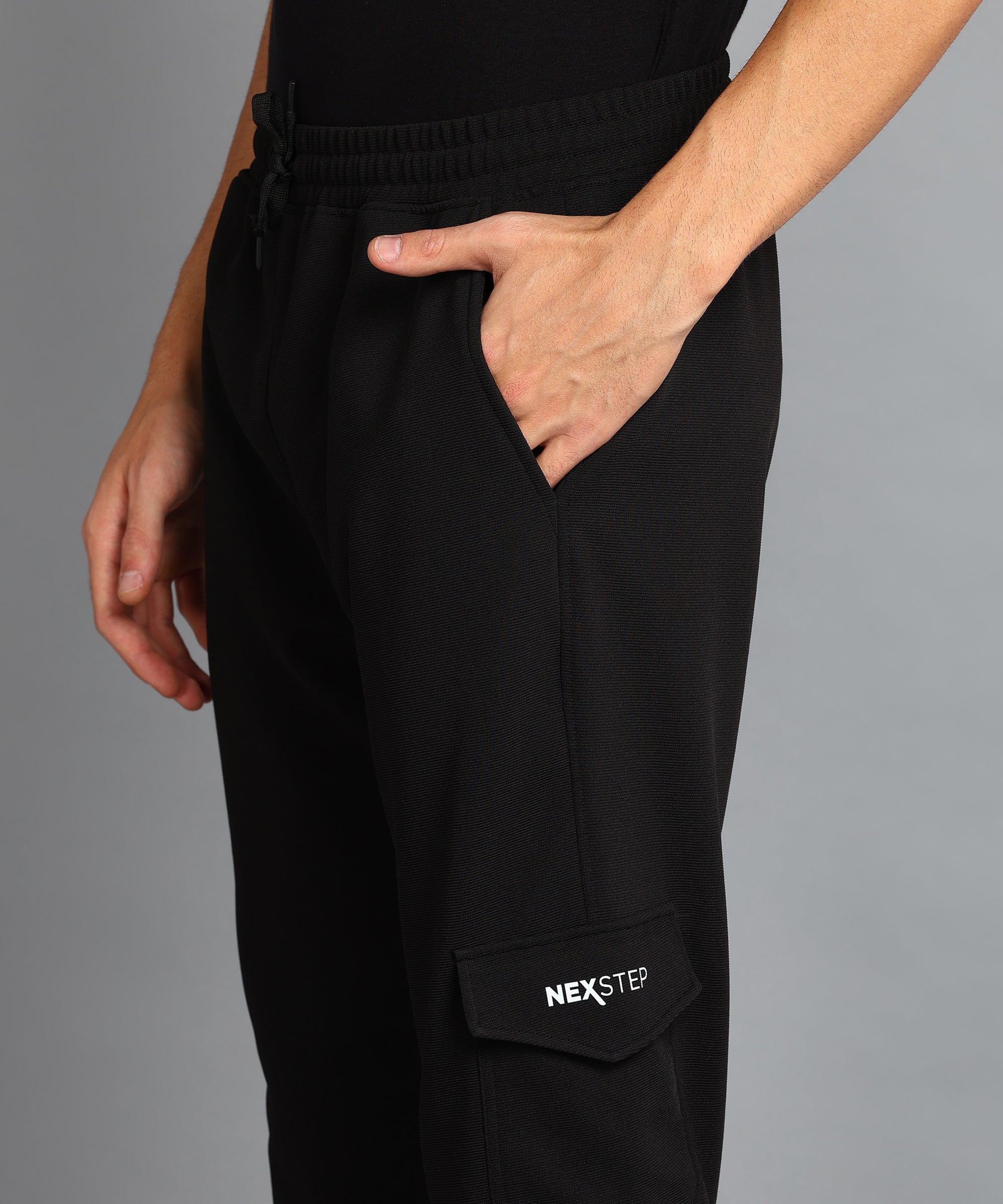 Men's Casual Joggers - Black