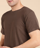 Hold your head Up Tee - Brown