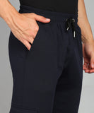 Men's Casual Joggers - Navy Blue