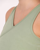 Cross Back Sports Bra - Pista