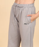 Oversized Track Pants - Grey