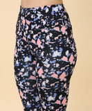 Black Galaxy Printed Leggings