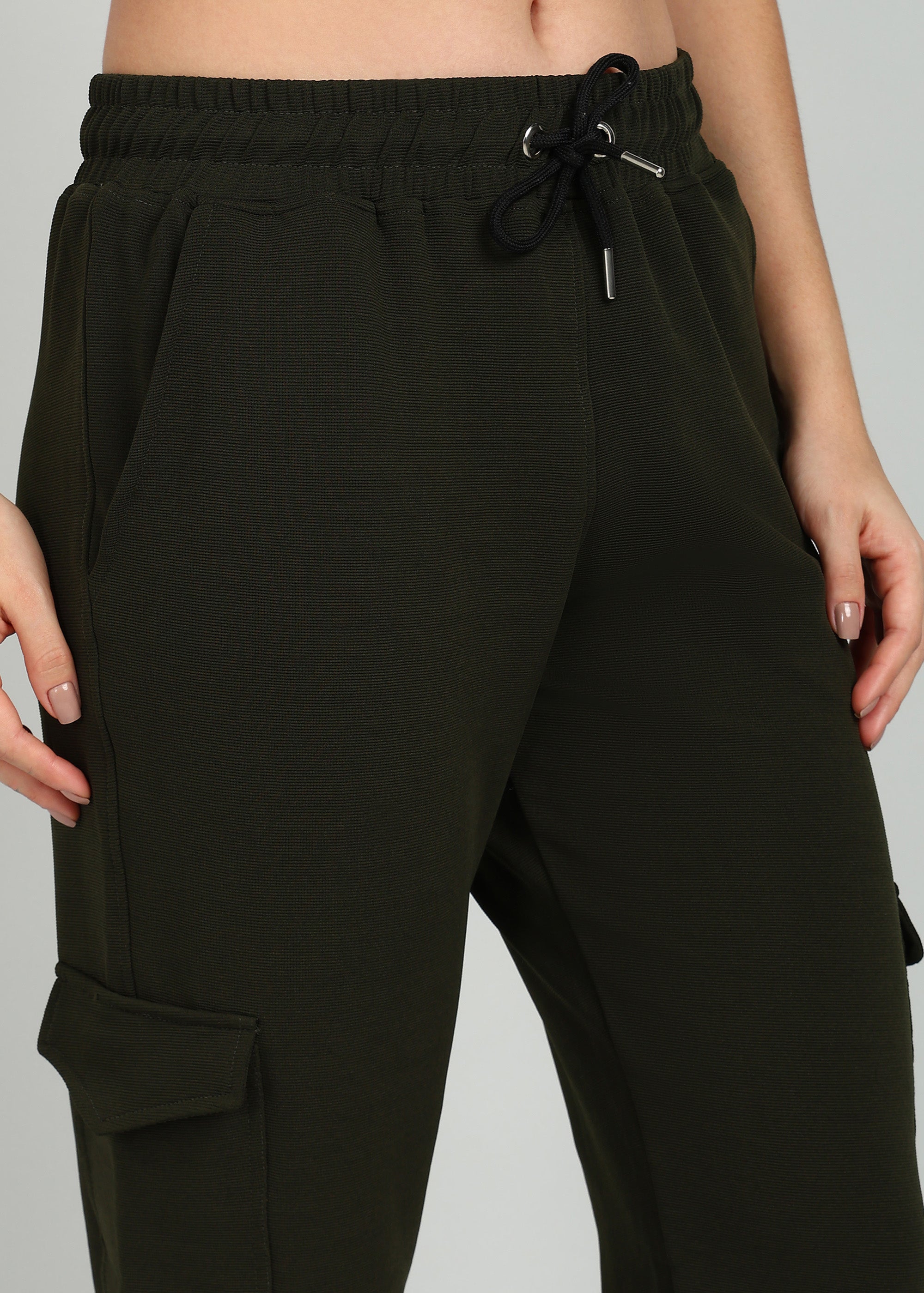 Women's Joggers - Olive Green