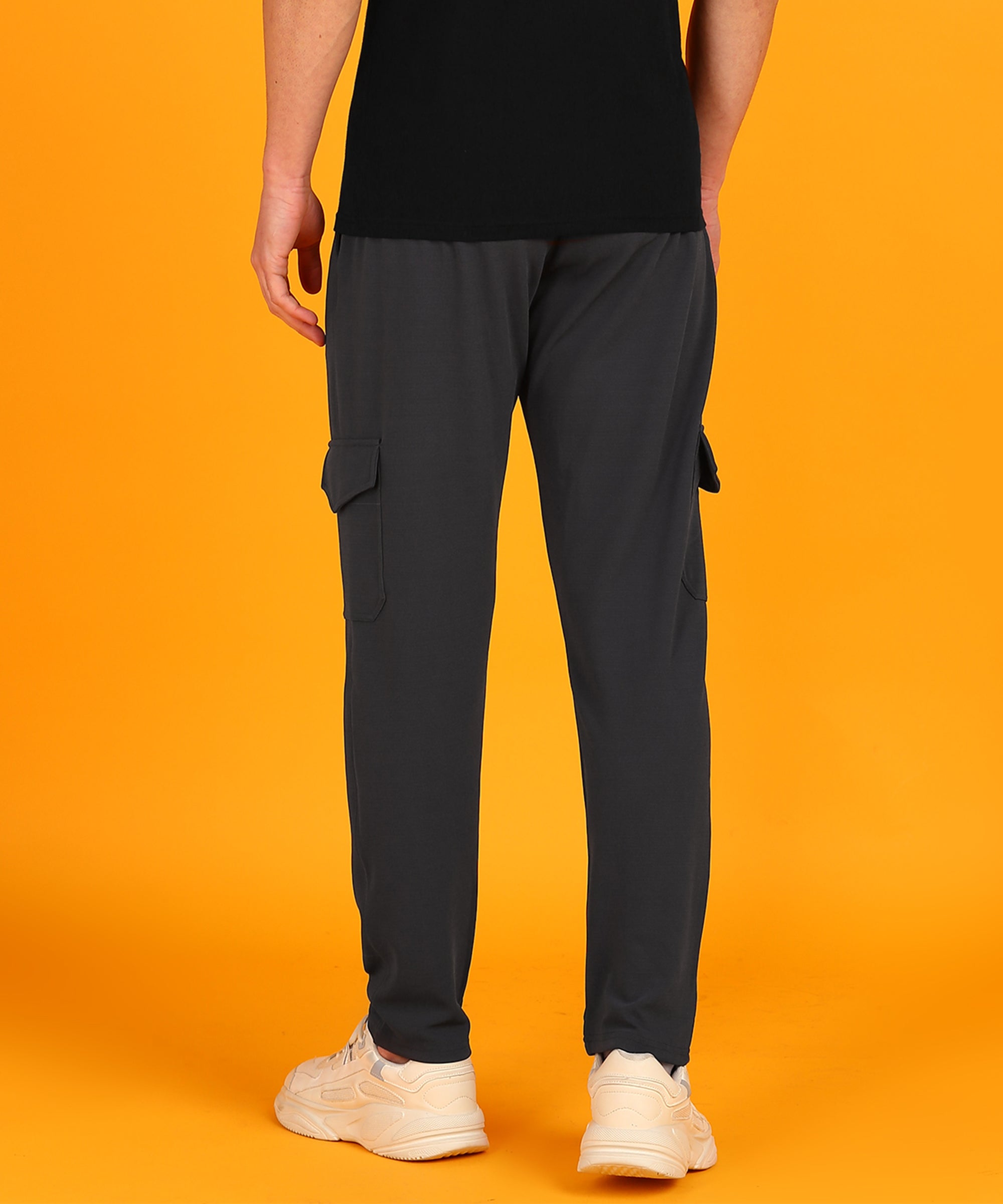 Men's Casual Joggers - Dark Grey