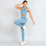 Utility Leggings - Ice Blue