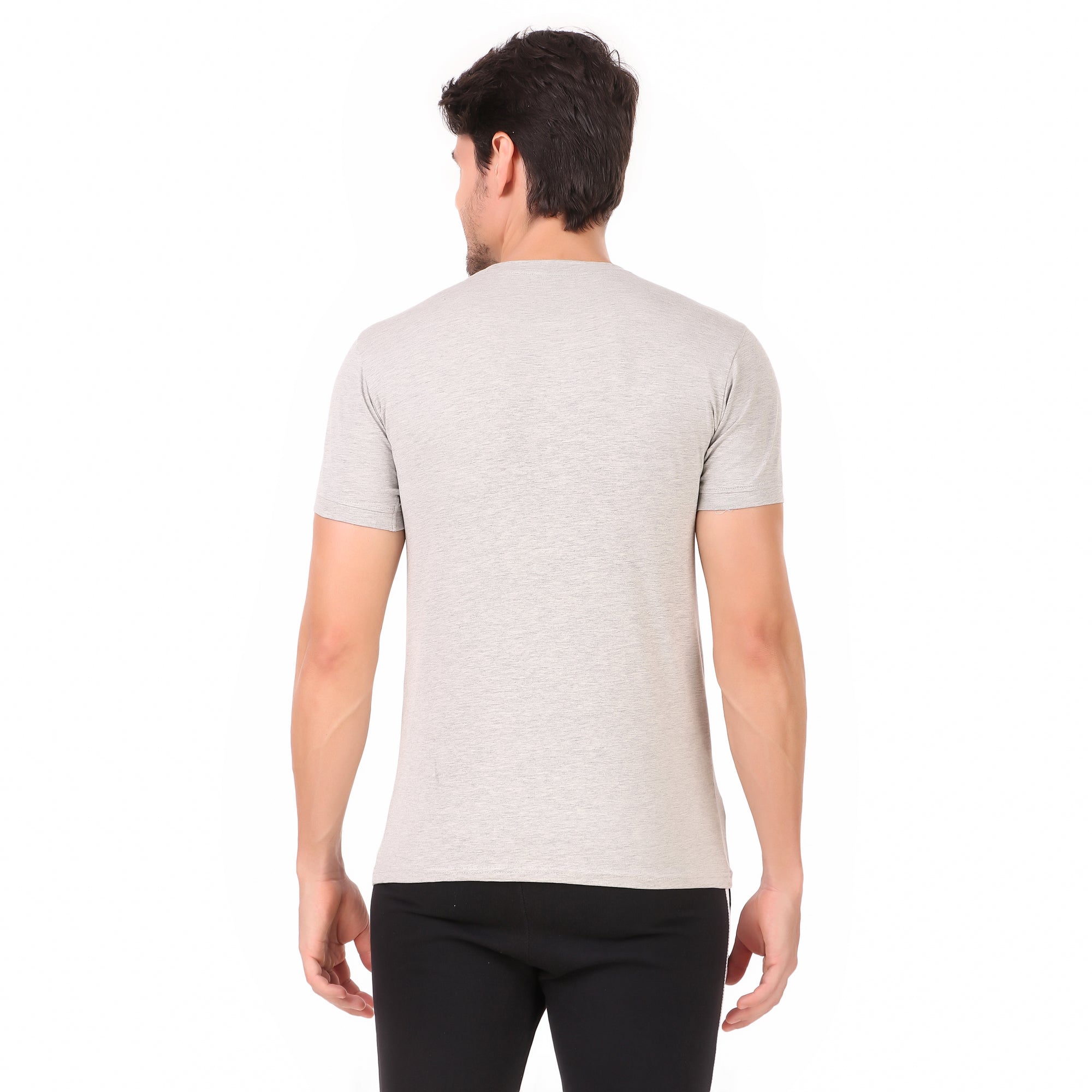 Warrior Mindset Tee - Grey Melange