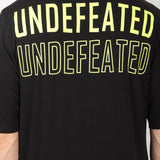 Undefeated Oversized Tee - Black