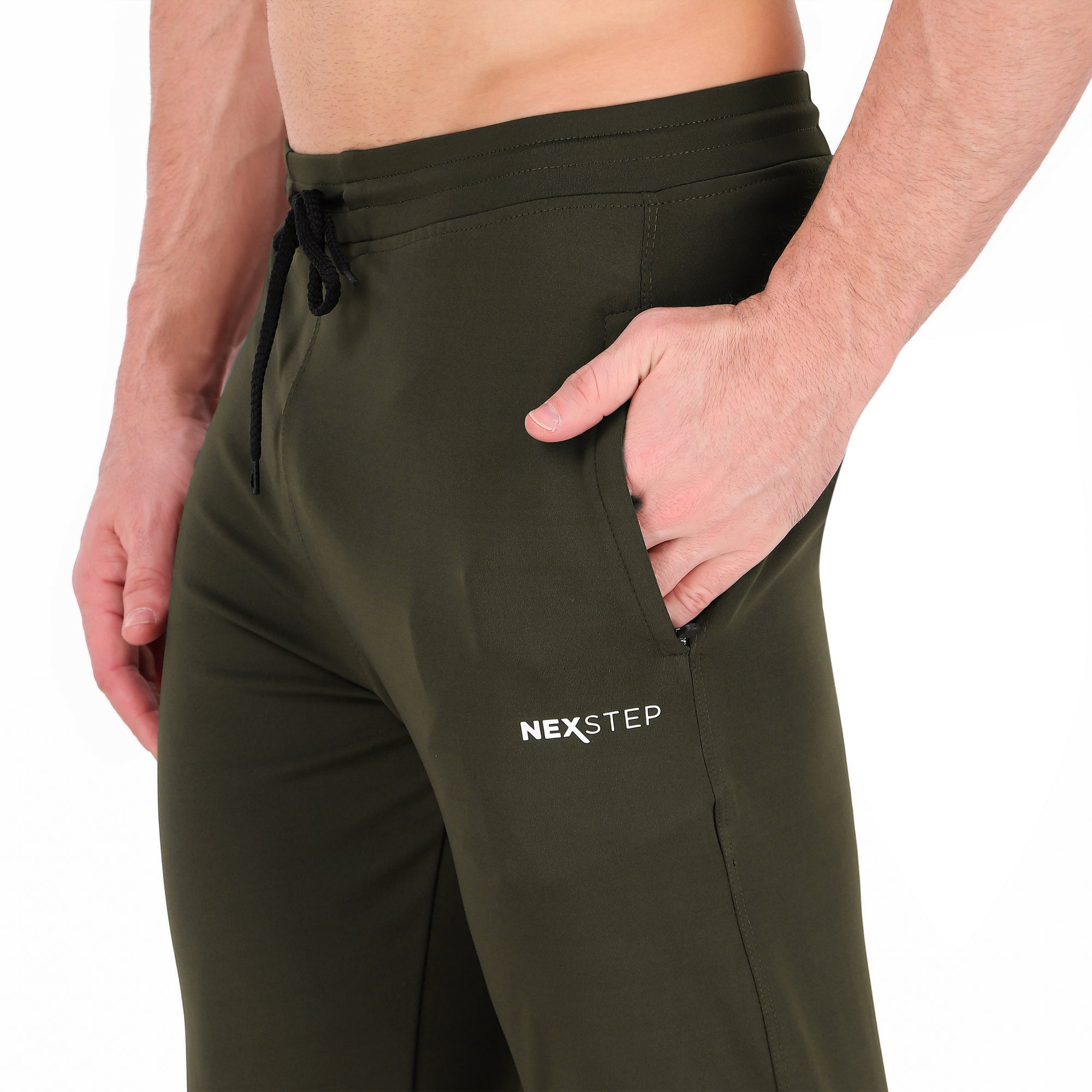 Flex Joggers - Olive Green