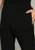 Men's Loose-Fit Track Pants - Black