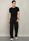 Men's Loose-Fit Track Pants - Black