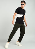 Men's Casual Joggers - Olive Green