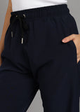 Women's Track Pants (Ultralight) - Navy Blue