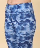 Ocean Blue Printed Leggings