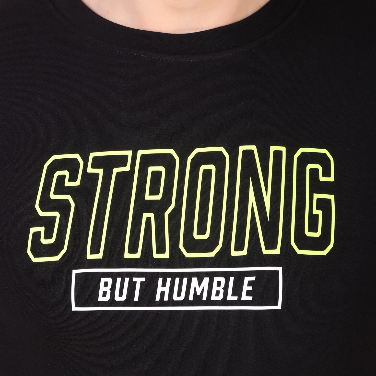 Strong But Humble Tee - Black